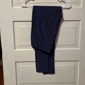 Tall and curvy blue Lularoe leggings